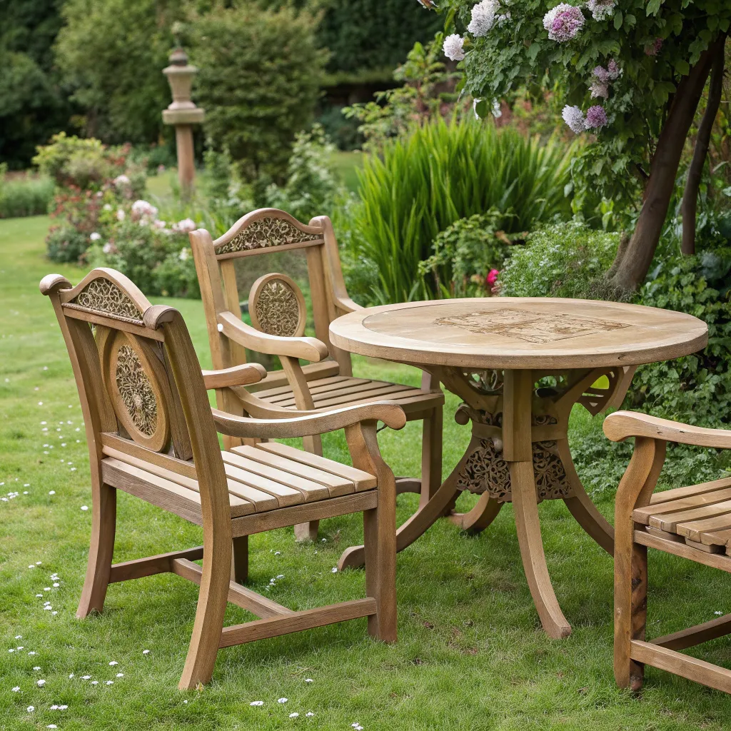 Beautiful handcrafted garden furniture